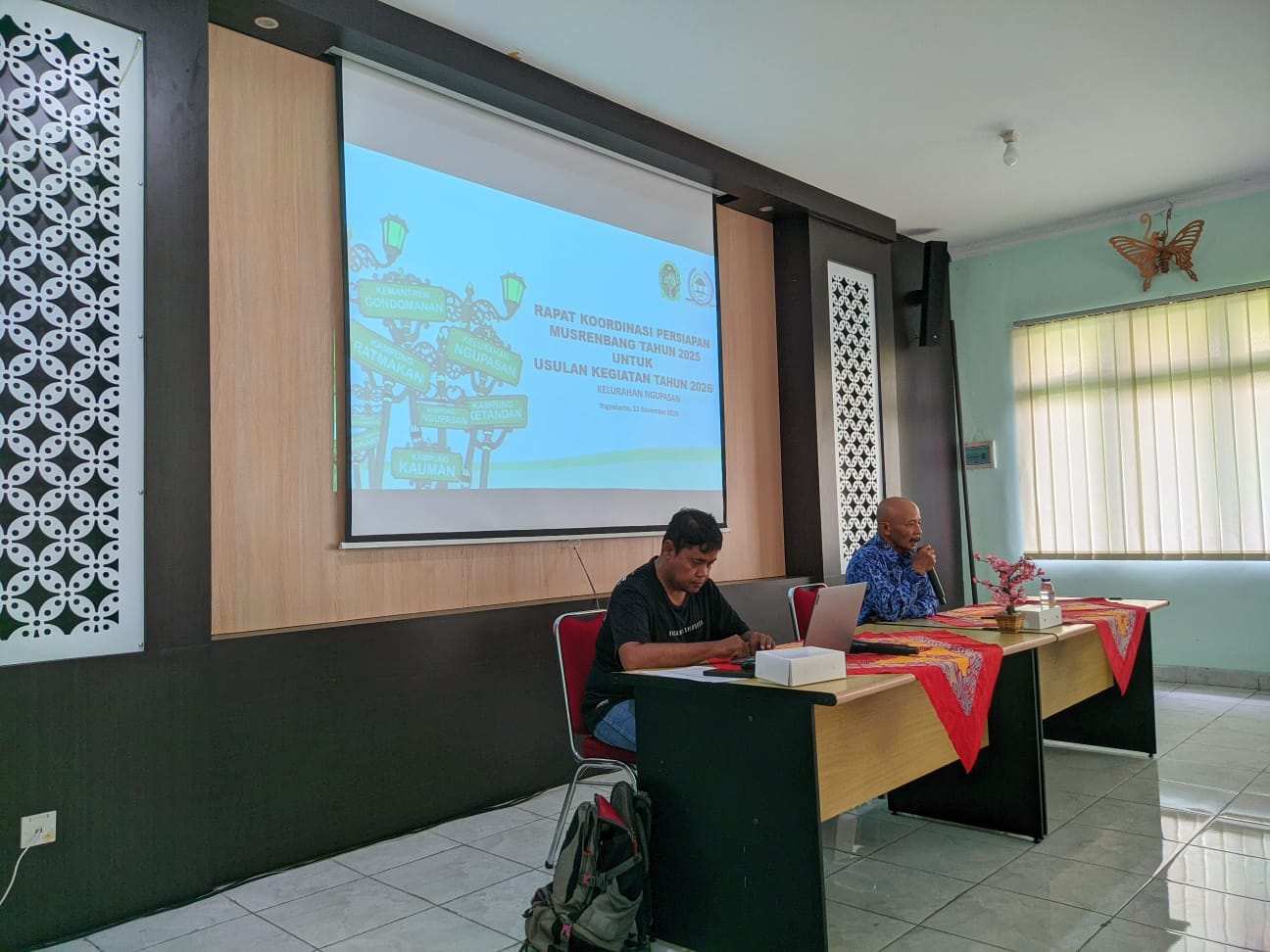 KELURAHAN NGUPASAN ANCANG-ANCANG MUSYAWARAH PRA-MUSRENBANG 2025